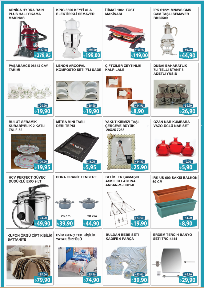 23-29 MART 2018 TARİHLERİ ARASI İNDİRİM B&Uuml;LTENİ