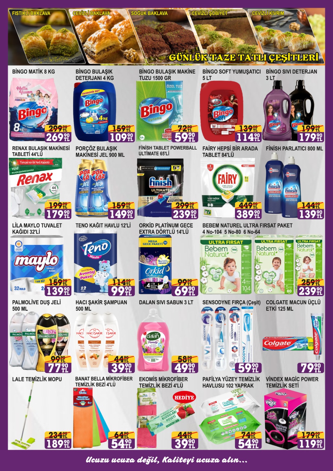 UCUZU UCUZA DEĞİL KALİTEYİ UCUZA ALIN