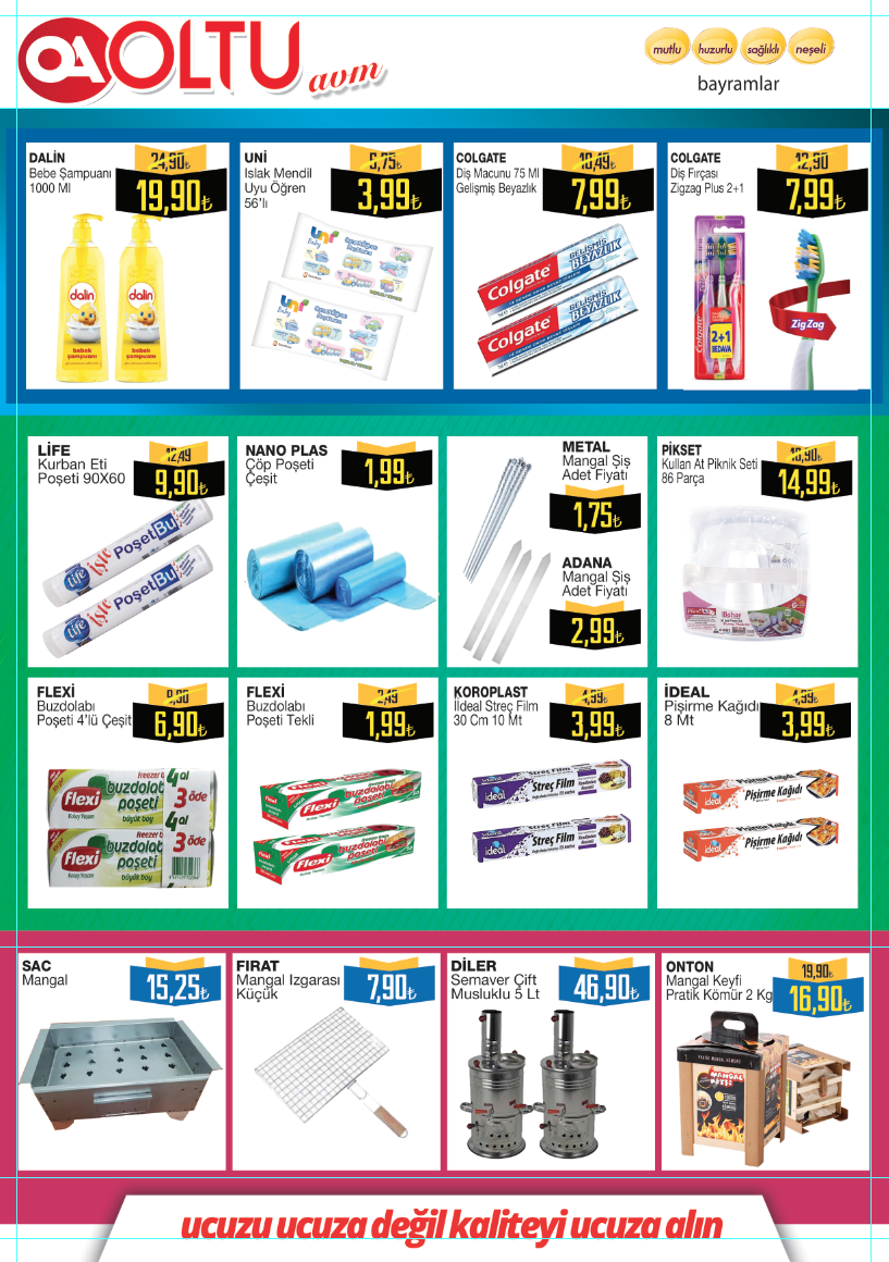 UCUZU UCUZA DEĞİL,KALİTEYİ UCUZA ALIN.